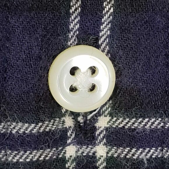 Polo Ralph Lauren Oxford Shirt Men's Size Small Blue Plaid LS Blaire Button Down - Picture 4 of 12